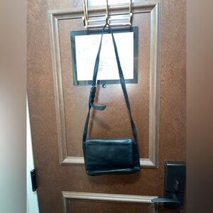 Vintage Nine West Genuine Leather Black Purse